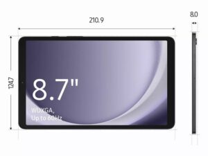 Alternative view of Samsung Galaxy Tab SM-X110NZAAEUB tablet 64 GB 22,1 cm (8.7"