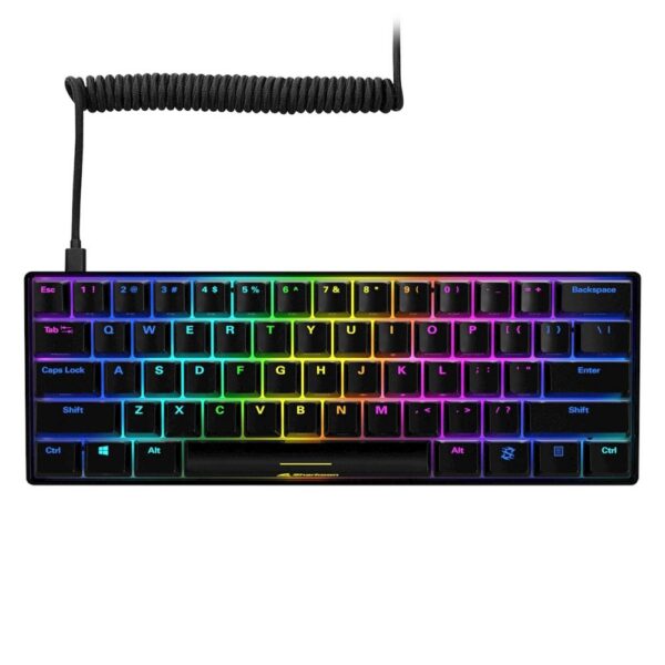 KB Sharkoon SGK50 S4 USB QWERTY Zwart - Afbeelding 2