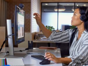 HP E27u G5 QHD USB C-monitor - Afbeelding 5