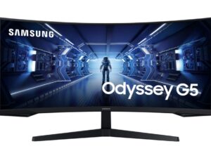 Alternative view of Samsung Odyssey C34G55TWWP computer monitor 86,4 cm (34") 34