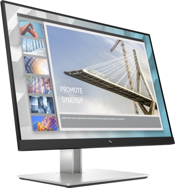 HP E-Series E24i G4 24inch Full-H WUXGA Zwart, Zilver - Afbeelding 3