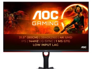 AOC G3 U32G3X/BK LED display 80 cm (31.5") 3840 x 2160 Pixel