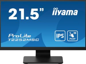 MON iiyama ProLite 21.5" 1920 x 1080 Full HD Touch zwart