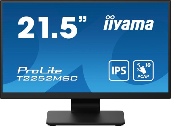 MON iiyama ProLite 21.5" 1920 x 1080 Full HD Touch zwart