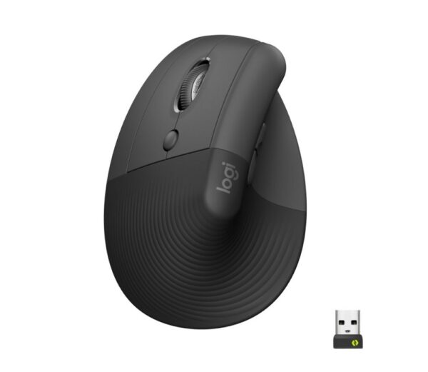 MS Logitech Lift muis Linkshandig RF-draadloos + Bluetooth