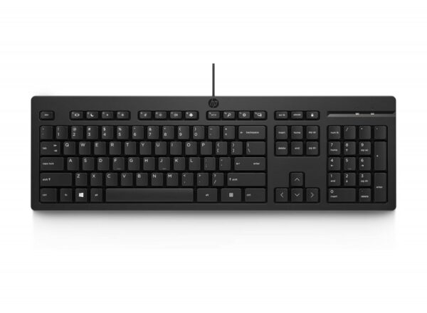 HP 125 Wired USB Keyboard QWERTY US