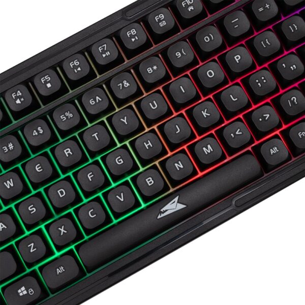BARACUDA Keyboard + Mouse ORCA Black  LED Rainbow effect - Afbeelding 3