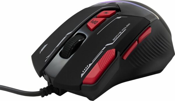 BARACUDA MOUSE MANTA-B RGB 16.8M Colours 12800DPI 
8 button - Afbeelding 4