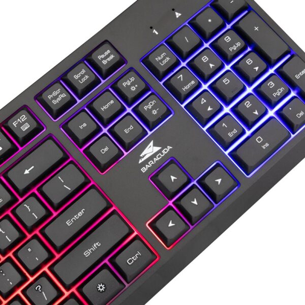 BARACUDA Keyboard STARFISH US Qwerty Rainbow illumination - Afbeelding 5
