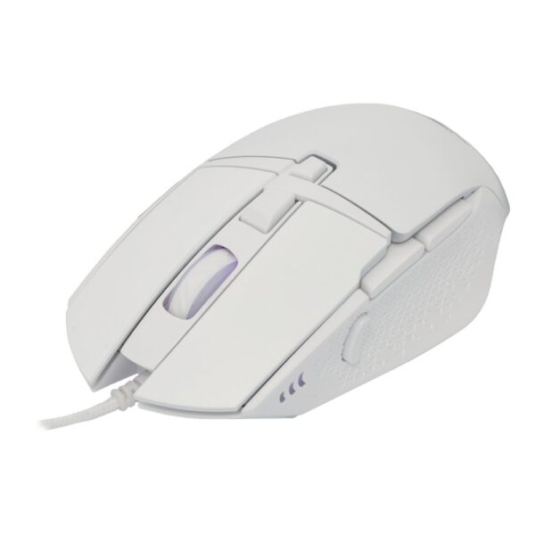 BARACUDA MOUSE RAPTOR White 4Colors 6400DPI 125Hz 
8 button - Afbeelding 2