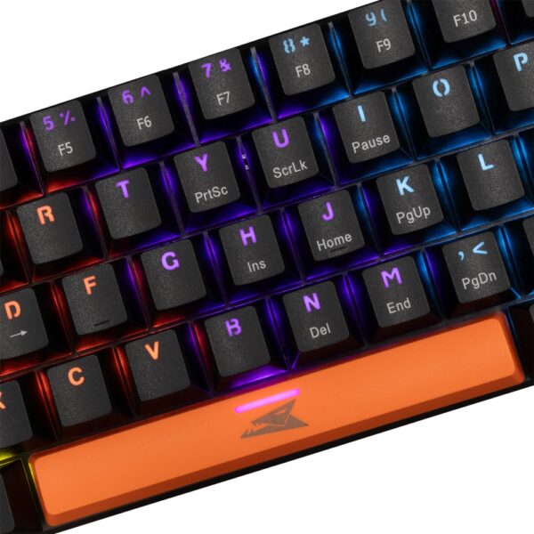 BARACUDA Keyboard Mechanical Blue 61Key 22 Anti Ghosting - Afbeelding 3