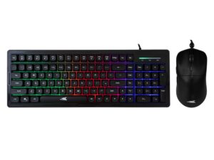 BARACUDA Keyboard + Mouse ORCA Black  LED Rainbow effect