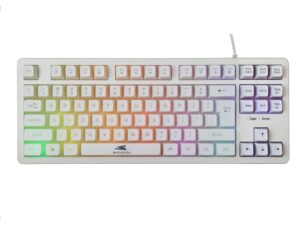 BARACUDA Keyboard KRILL White US Qwerty Rainbow Tenkeyless