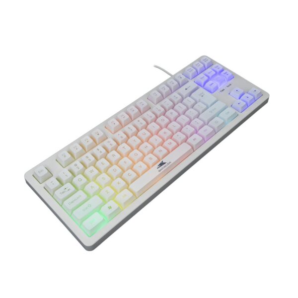 BARACUDA Keyboard KRILL White US Qwerty Rainbow Tenkeyless - Afbeelding 2