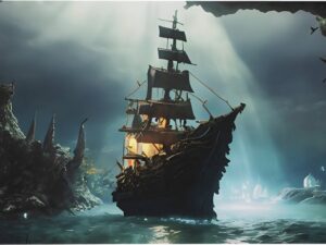Baracuda GHOSTSHIP Gaming Mousepad 75 X 35CM Anti-slip