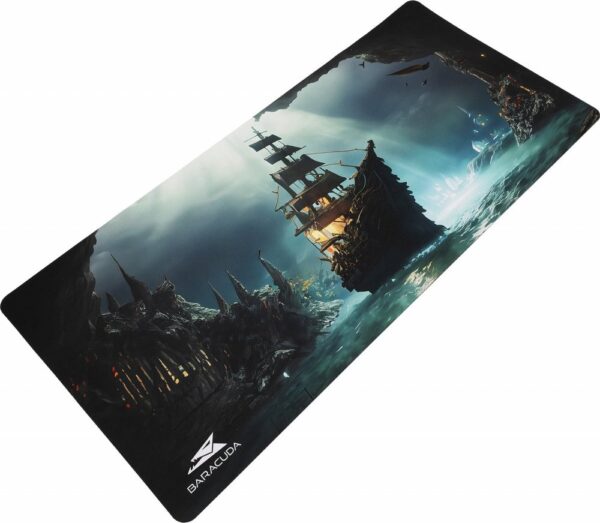 Baracuda GHOSTSHIP Gaming Mousepad 75 X 35CM Anti-slip - Afbeelding 3