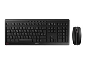 CHERRY Stream Keyboard + Mouse  RF Wireless QWERTY Zwart