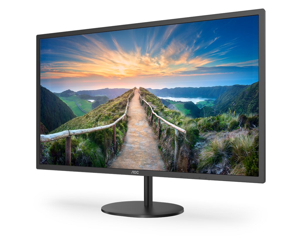 MON AOC V4 31.5inch Q-HD IPS Speakers Zwart - Afbeelding 4