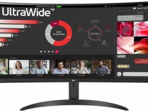 MON LG 34inch 3440x1440 Ultra Wide 100HZ DP 2XHDMI