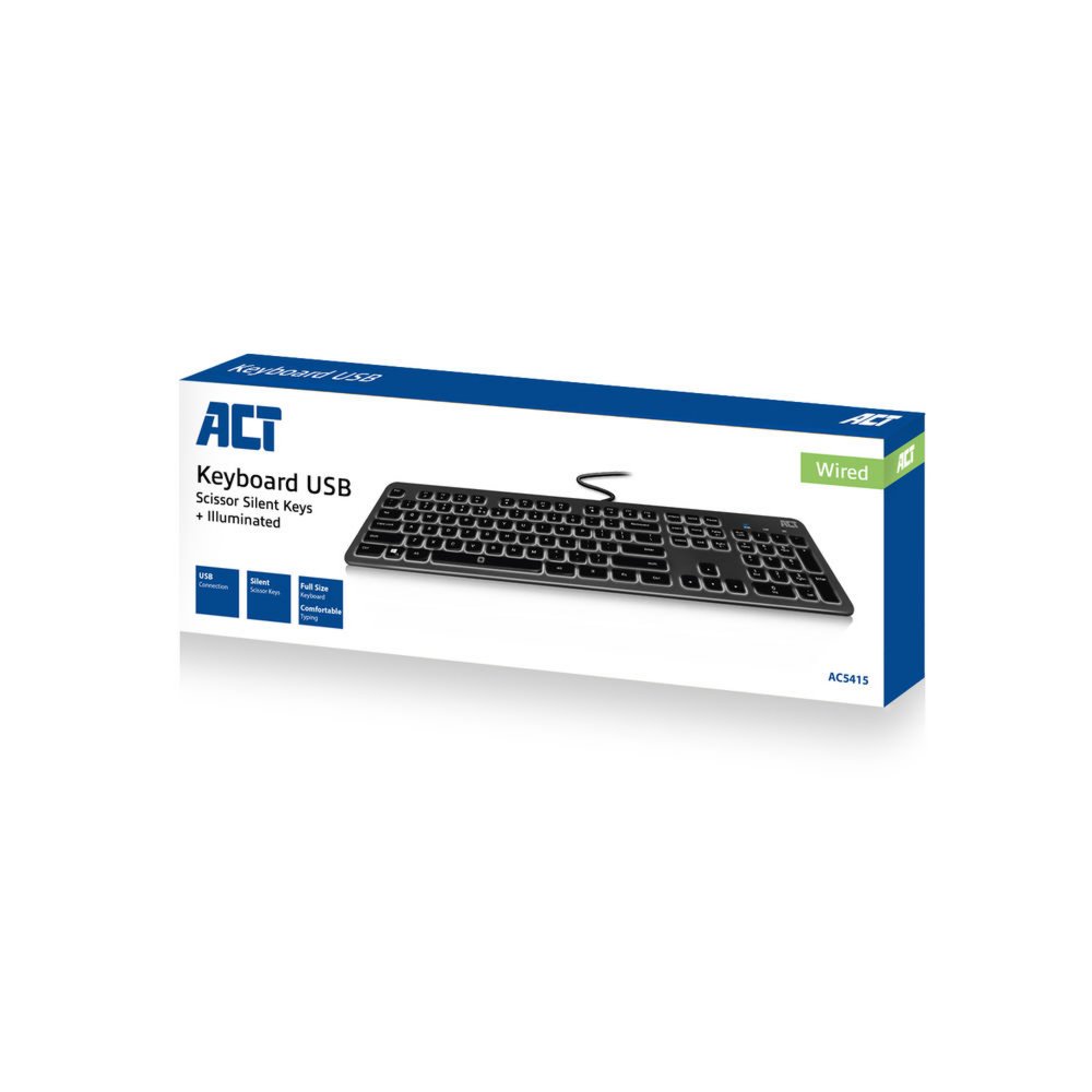 KYB ACT AC5415 toetsenbord USB QWERTY Amerikaans Engels - Afbeelding 3