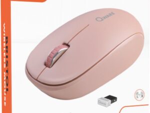 Alternative view of QWARE Wireless Mouse Bristol Pink