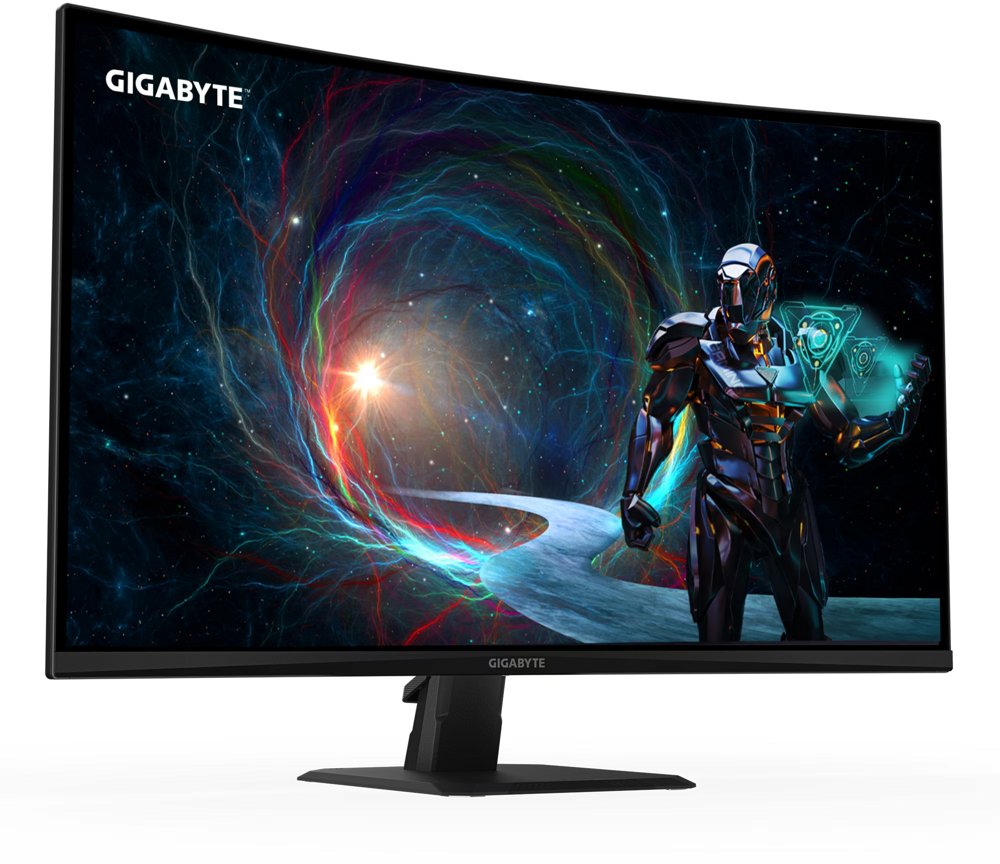 MON GIGABYTE 31.5Inch QUAD-HD 180HZ 1MS 2 X HDMI DP - Afbeelding 2