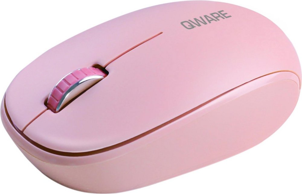 QWARE Wireless Mouse Bristol Pink
