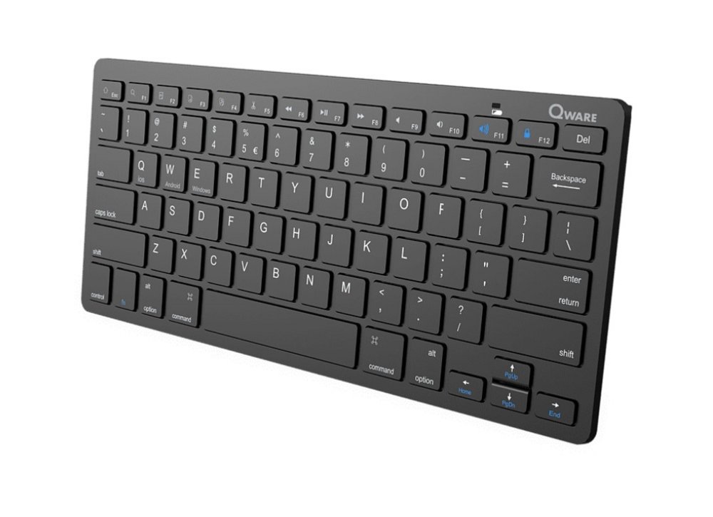 QWARE Wireless keyboard Woodstock BL - Afbeelding 4
