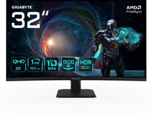 MON GIGABYTE 31.5Inch QUAD-HD 180HZ 1MS 2 X HDMI DP