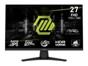 MON MSI MAG 274F 27inch IPS F-HD Zwart 200HZ DP HDMI