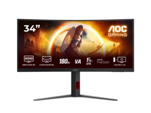 MON AOC CU34G4 34inch 3440x1440 1MS 180HZ DP