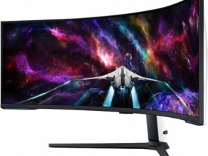 Alternative view of Samsung Odyssey Neo G95NC 57" (S57CG952NU) Zwart