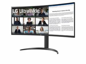 MON LG 34WR55QK-B 34" Quad HD 100Hz VA 5ms Curved - Afbeelding 5