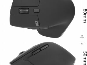 Alternative view of ACT Draadloze multi-connect muis Bluetooth en USB ontvanger,