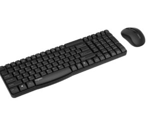 Rapoo X1800S Wireless Keyboard + Mouse Desktopset - Black - Afbeelding 2