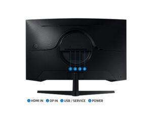 Alternative view of MON Samsung S32CG554EU 32" Quad HD 165Hz 1ms VA Curved Zwart