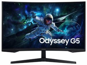 MON Samsung S32CG554EU 32" Quad HD 165Hz 1ms VA Curved Zwart