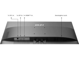 Alternative view of MON MSI Pro MP2412 23.8" Full HD VA 100Hz HDMI DP Zwart