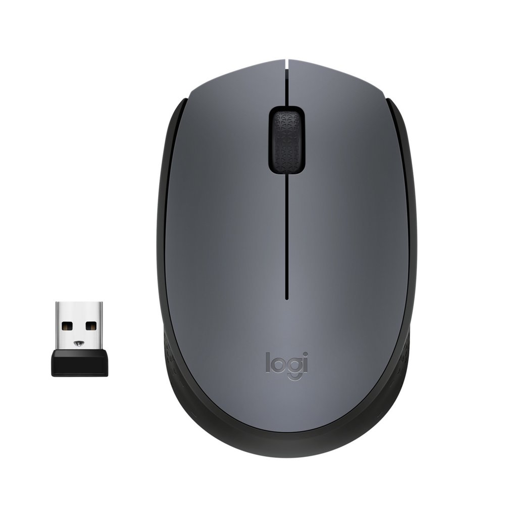 MS Logitech M170 Wireless Mouse Grey