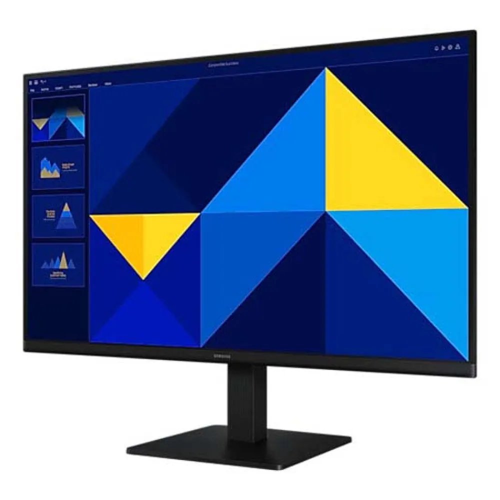 MON Samsung Essential S27D304GAU 27" Full HD LED Zwart - Afbeelding 2