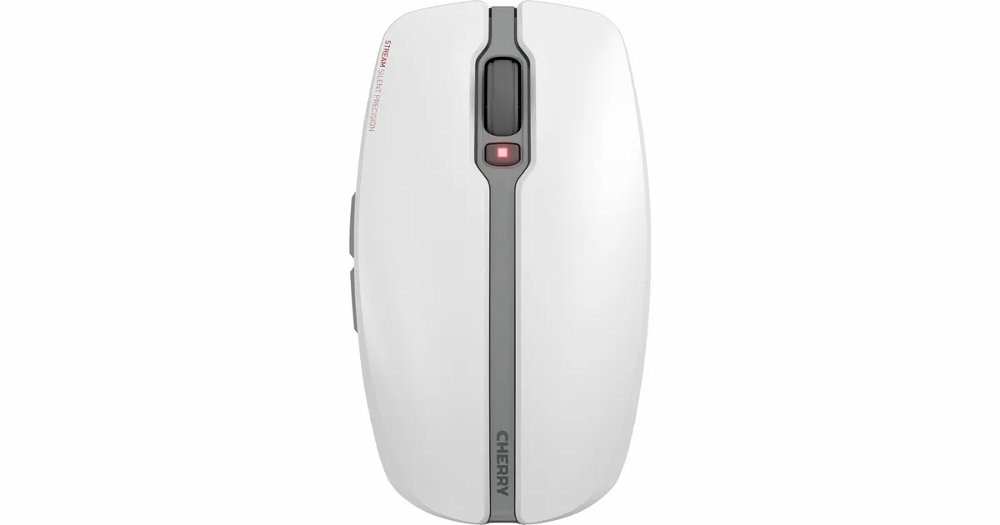 Cherry Stream Desktop Recharge, Qwerty US, Grijs - Afbeelding 4