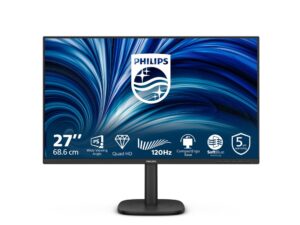 MON Philips 27B2N3500J/00 27" Quad HD Pivot USB Zwart